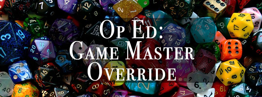 Pushing the DM Override Button